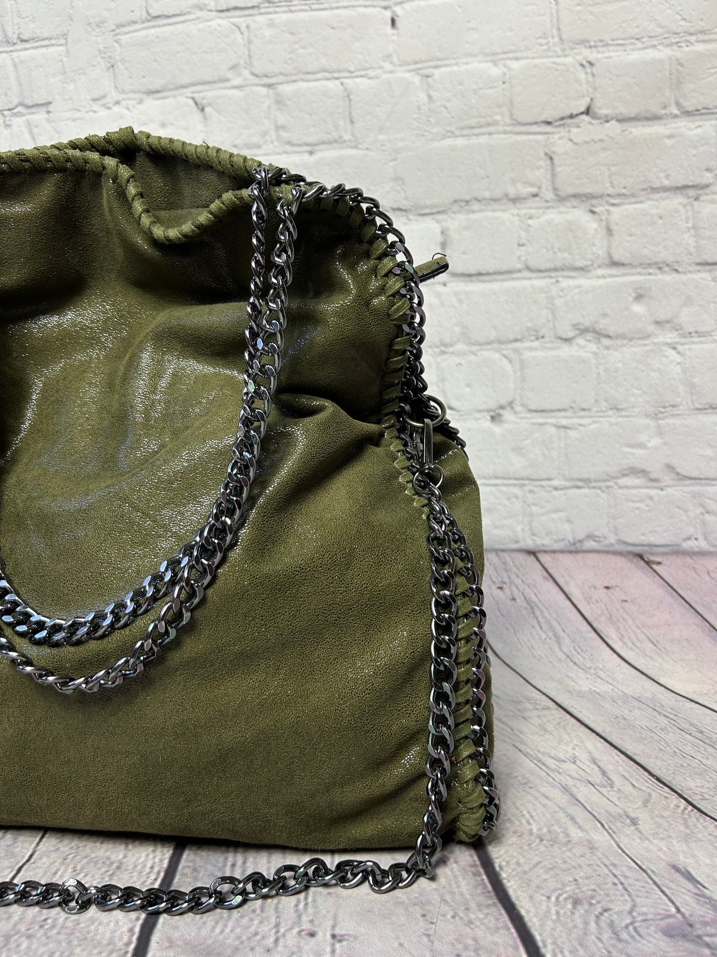 Tote bag Stella military green