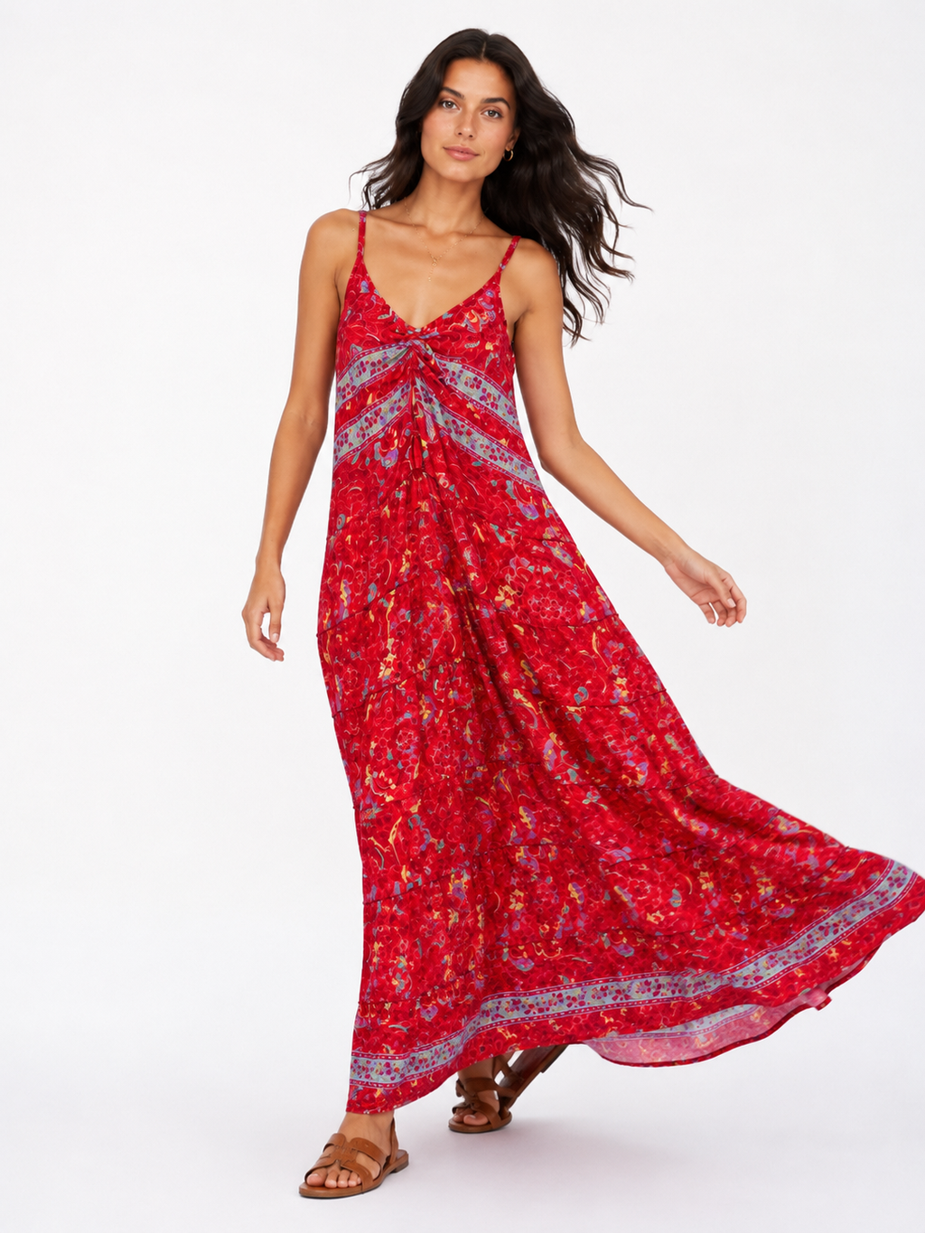 Abito fantasia indiana bohemian style 70% seta