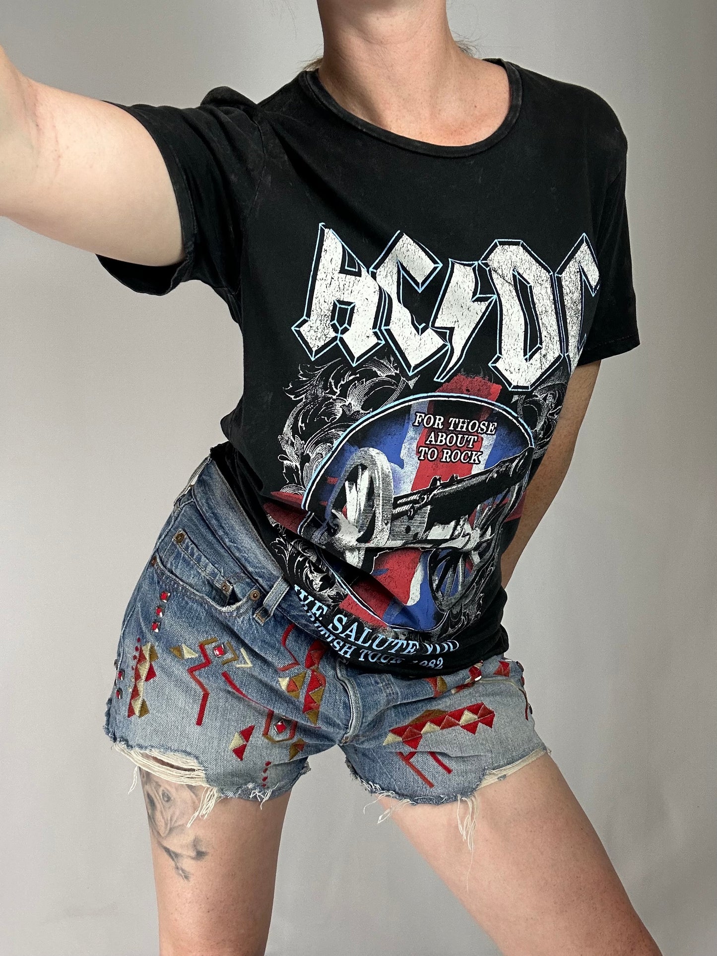 T-shirt vintage AC/DC tg.S