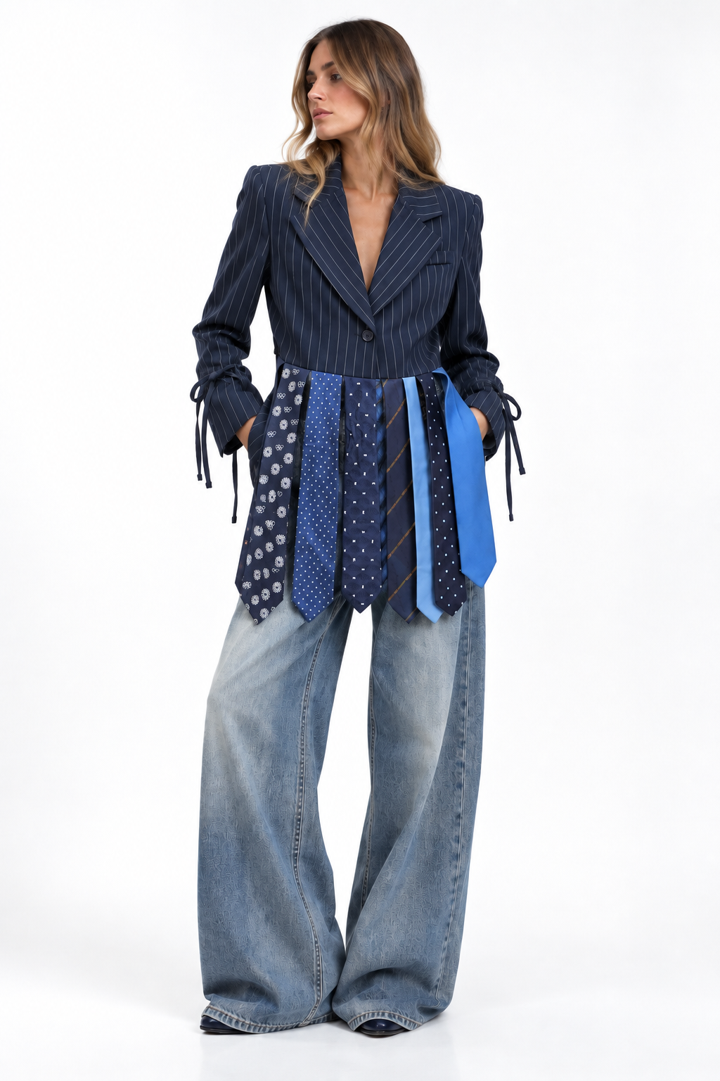 Blazer cravatte ‘Wall street’