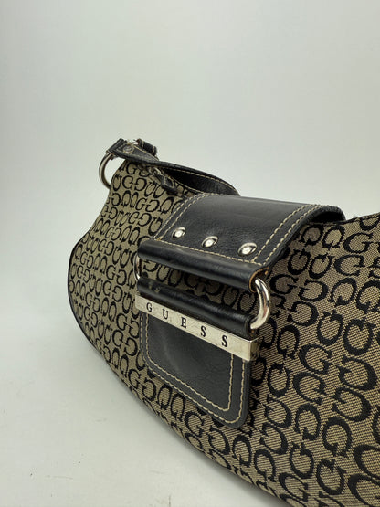 Borsa in tela monogram Guess