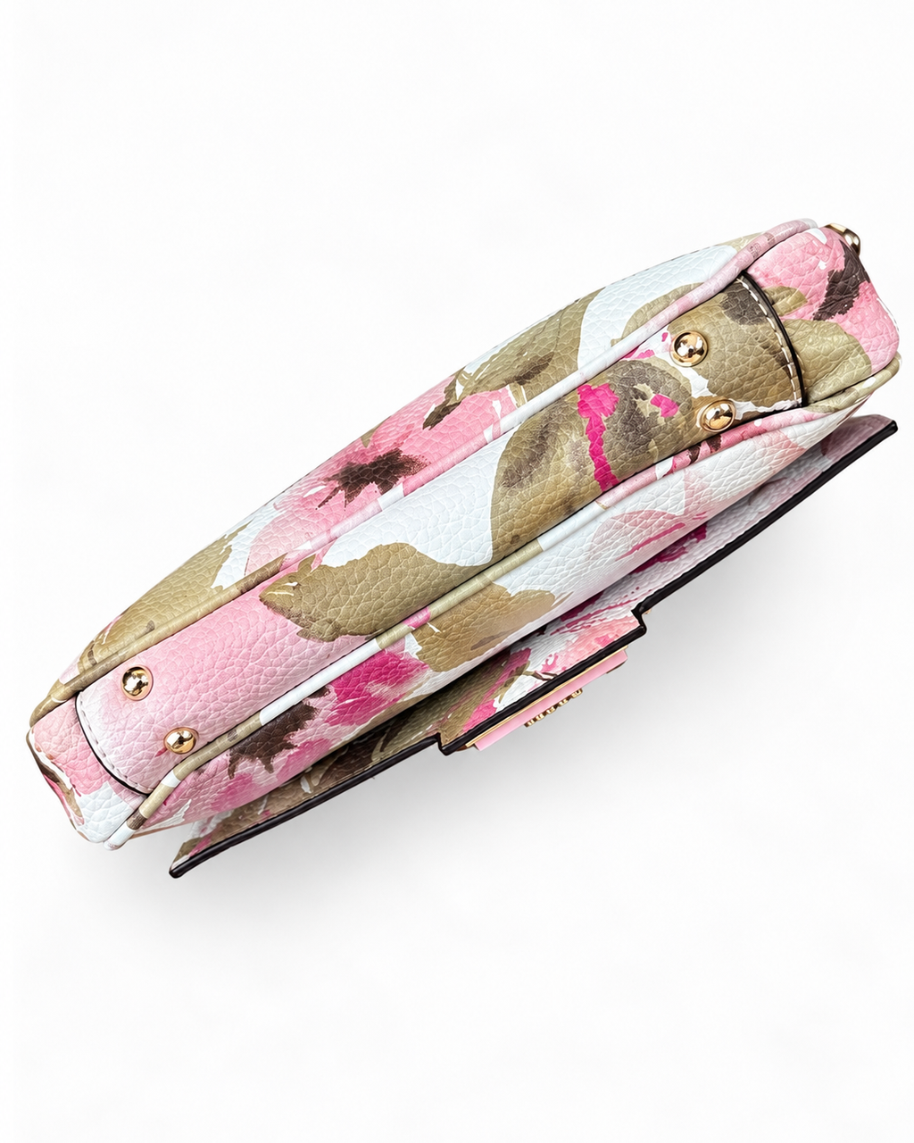 Borsa Guess floreale rosa con tracolla regolabile