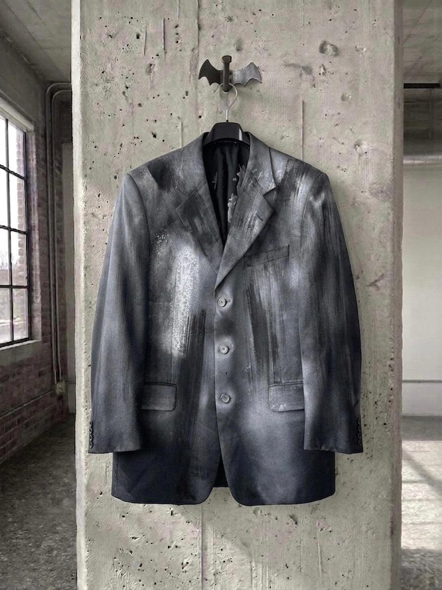 Blazer vintage Valentino silver reworked