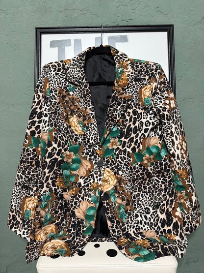 Blazer fantasia animalier tg.S