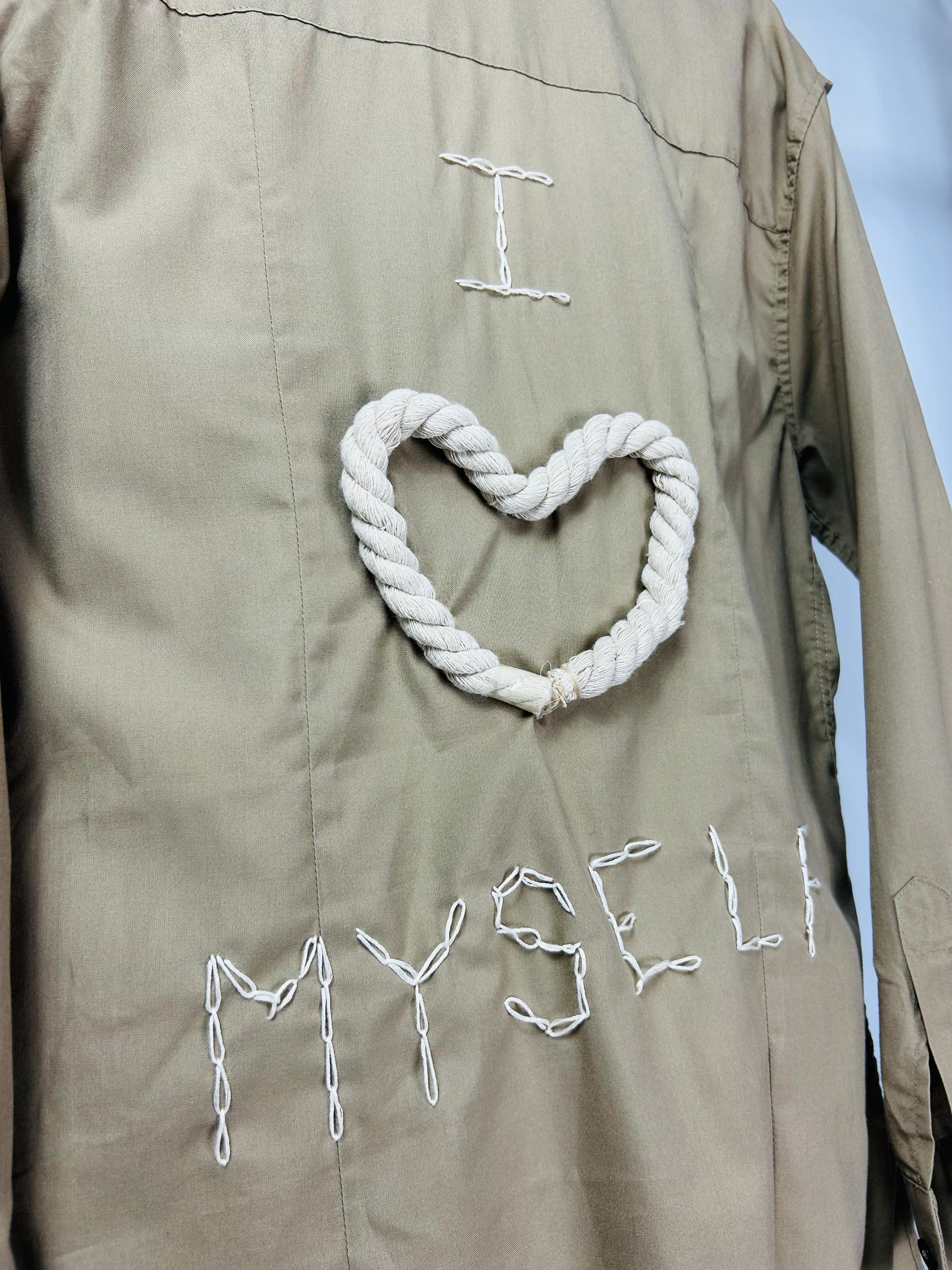 Giacca camicia ‘I love myself‘