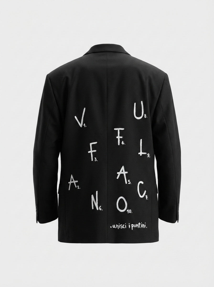 Blazer doppiopetto ‘unisci i puntini’