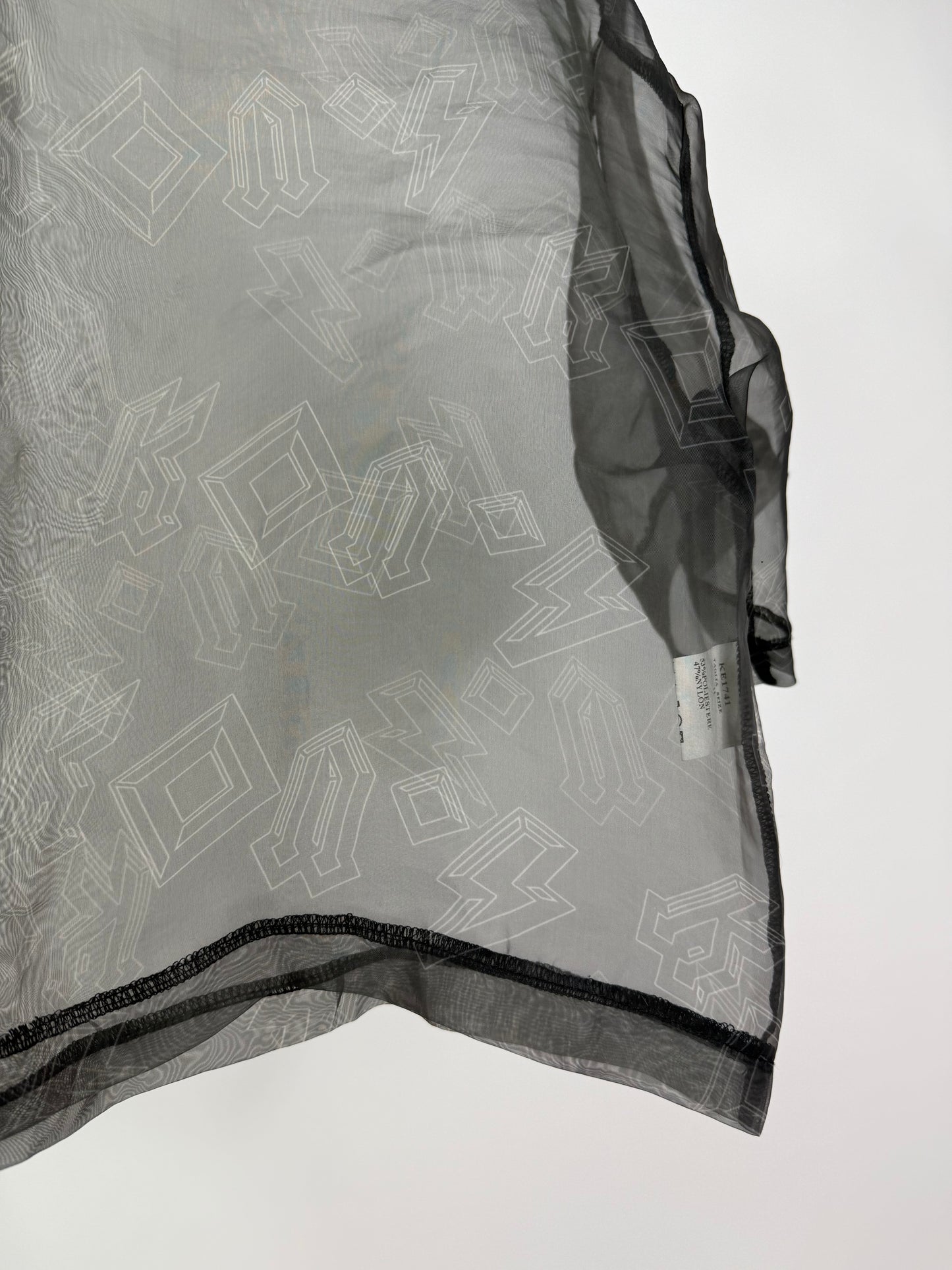 T-shirt trasparente organza Kostumn.1 tg.M