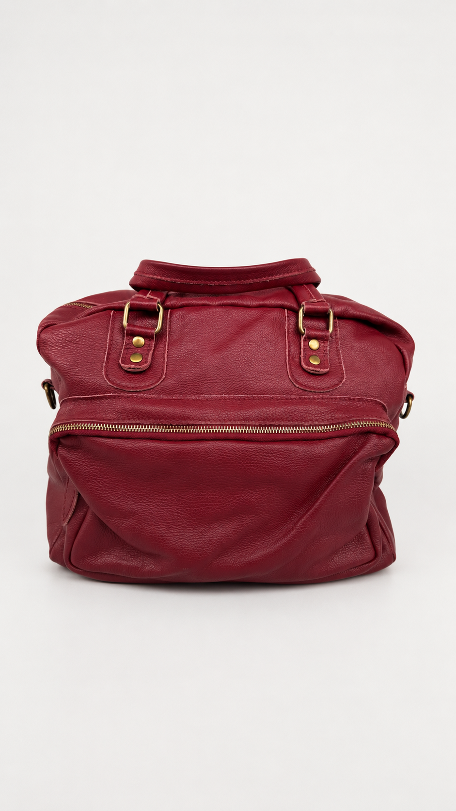 Borsa in pelle ciliegia