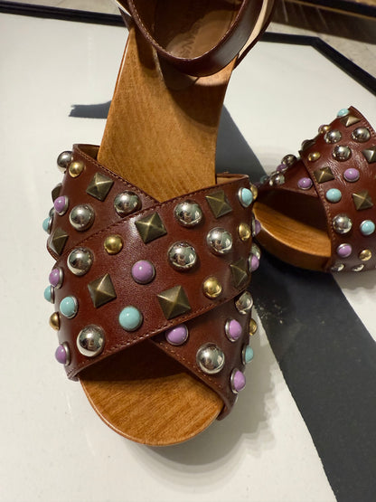Sandalo borchie open toe Dolce & Gabbana n.38