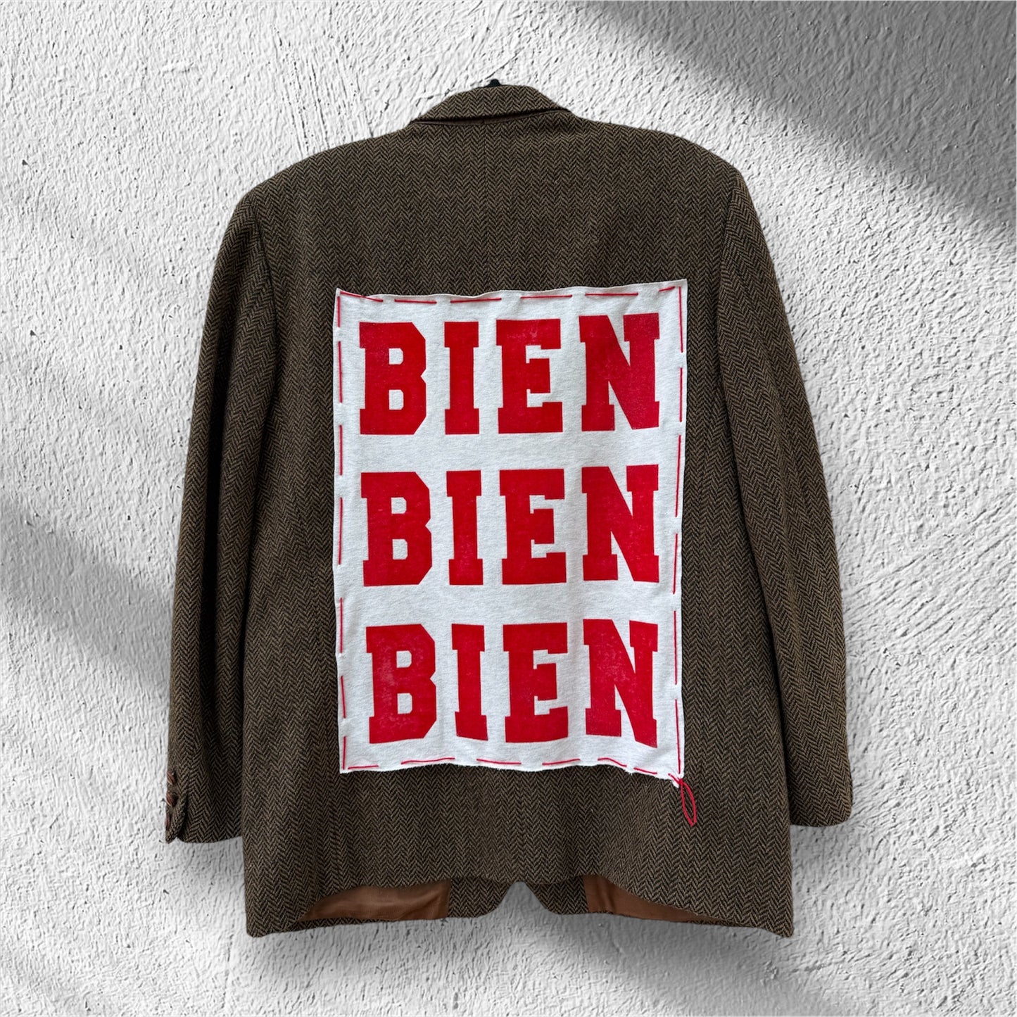 Blazer spigato ‘Bien’ handmade