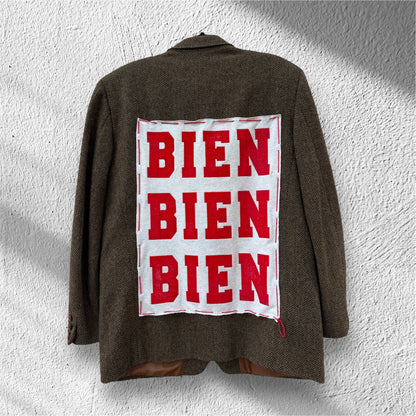 Blazer spigato ‘Bien’ handmade