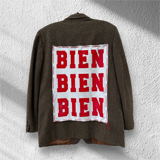 Blazer spigato ‘Bien’ handmade