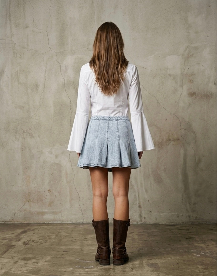 Minigonna denim