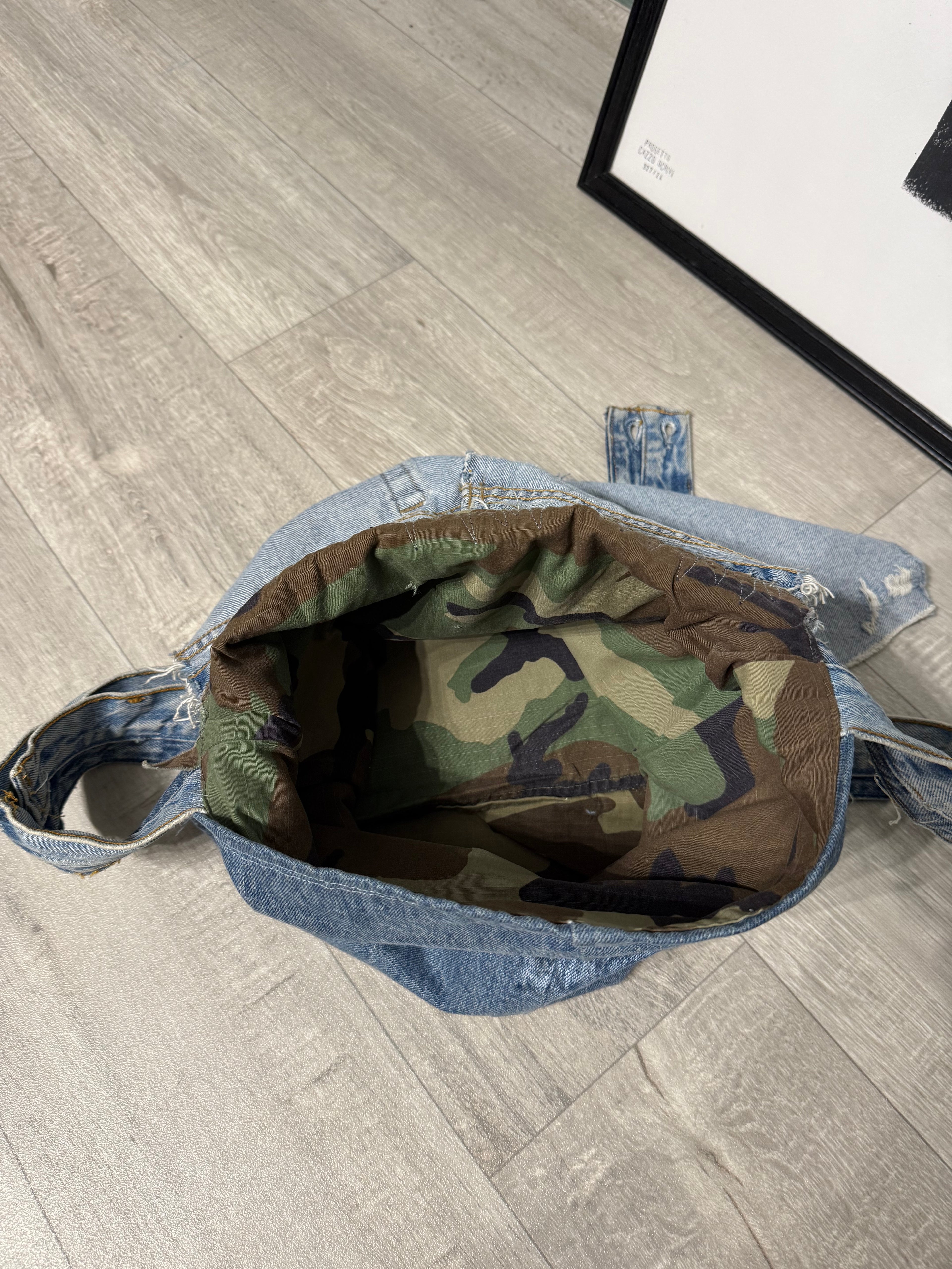 Borsa denim handmade