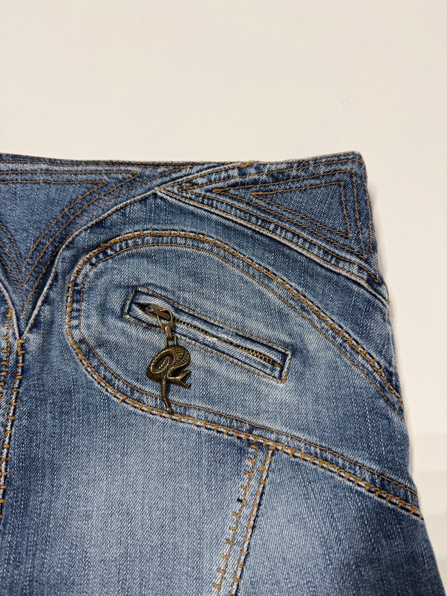 Maxigonna denim Just Cavalli