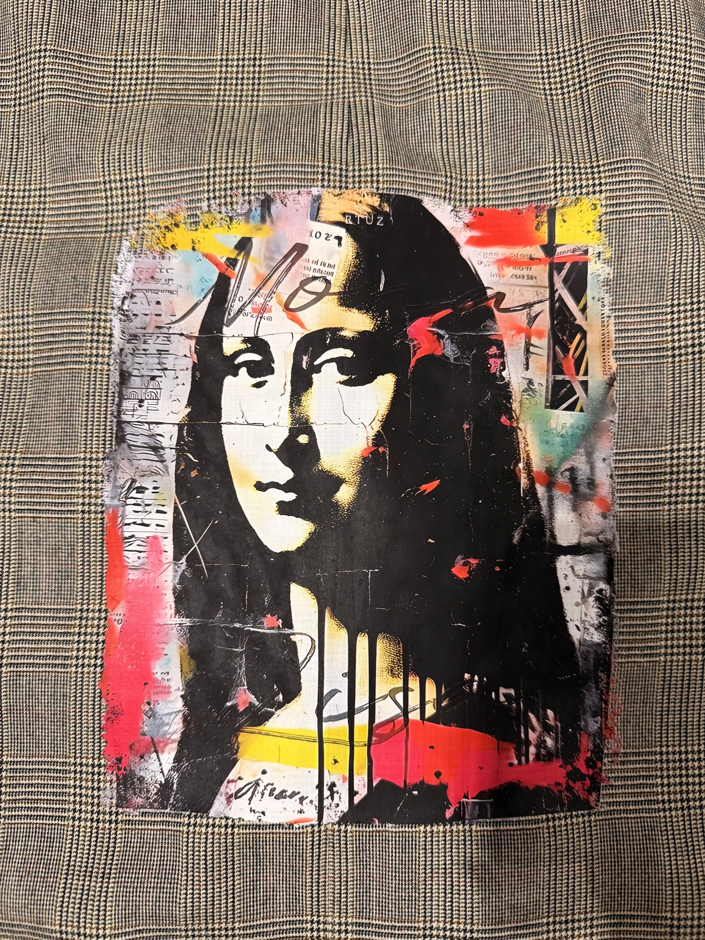 Blazer pied de poule doppiopetto ‘Gioconda’