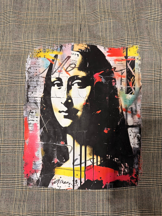 Blazer pied de poule doppiopetto ‘Gioconda’