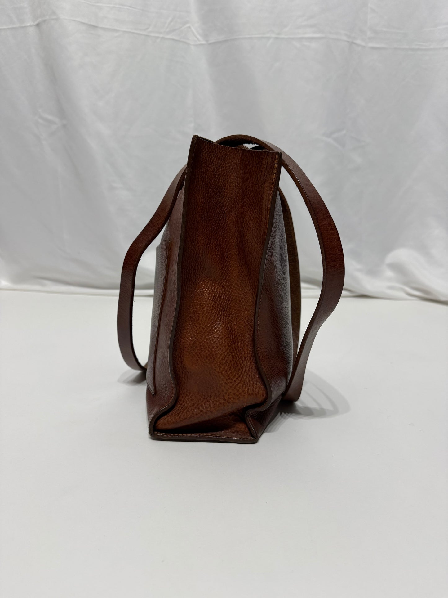 Borsa tote in pelle Made in Italy