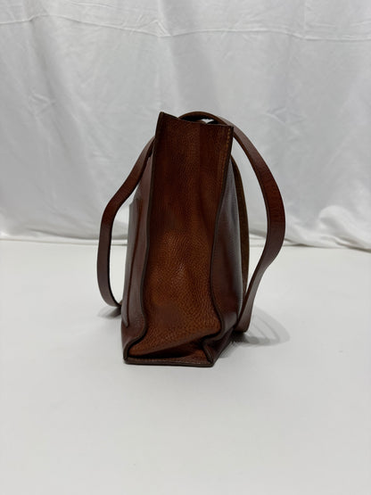 Borsa tote in pelle Made in Italy