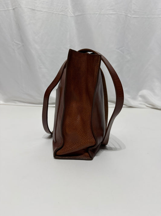 Borsa tote in pelle Made in Italy