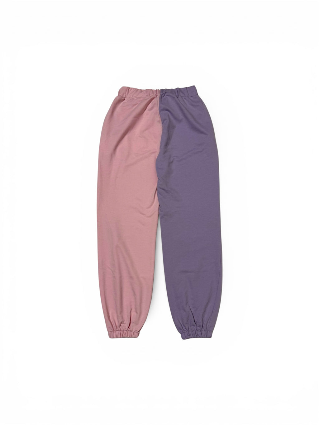 Pantalone tuta bicolore