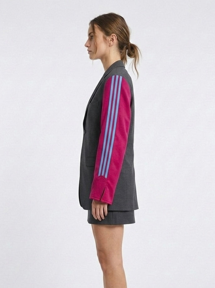 Vintage blazer ‘Adidas Sleeves’ handmade