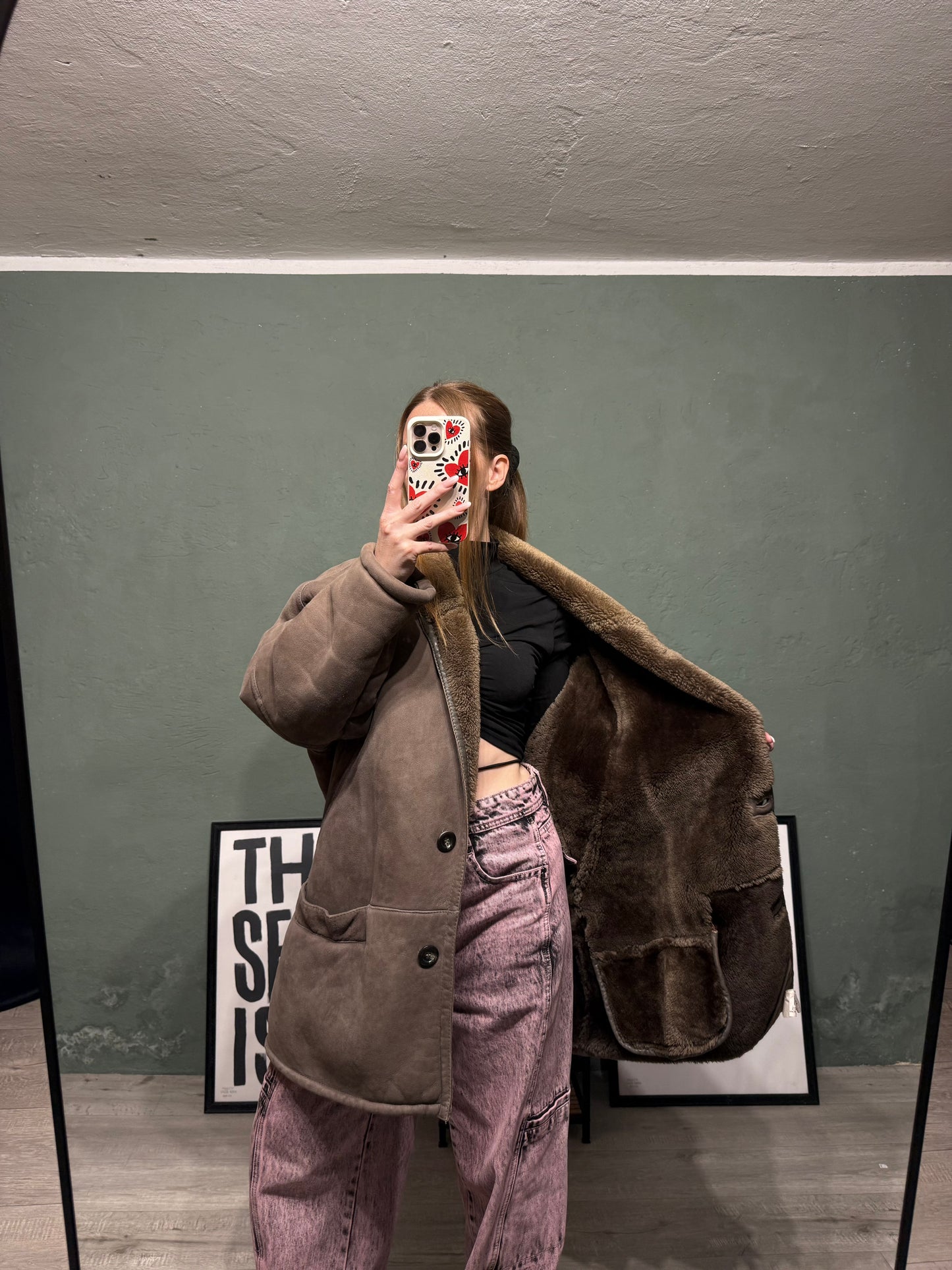 Montone shearling vintage