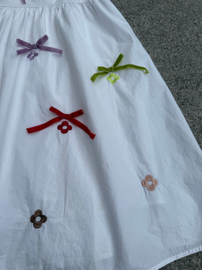 Abito fiori e fiocchi tg.M