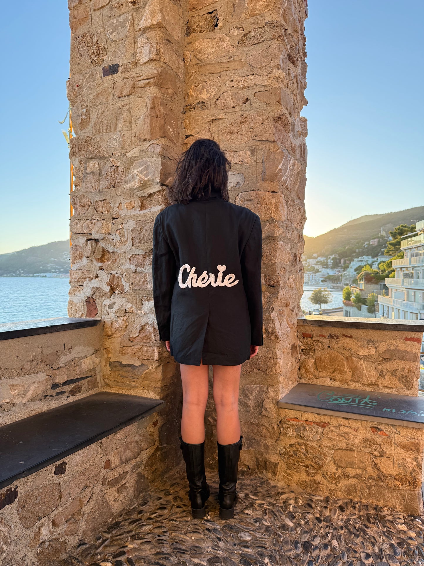 Blazer ‘Cherie’ fiocchi