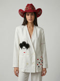 Blazer doppiopetto ‘Frida’ handmade