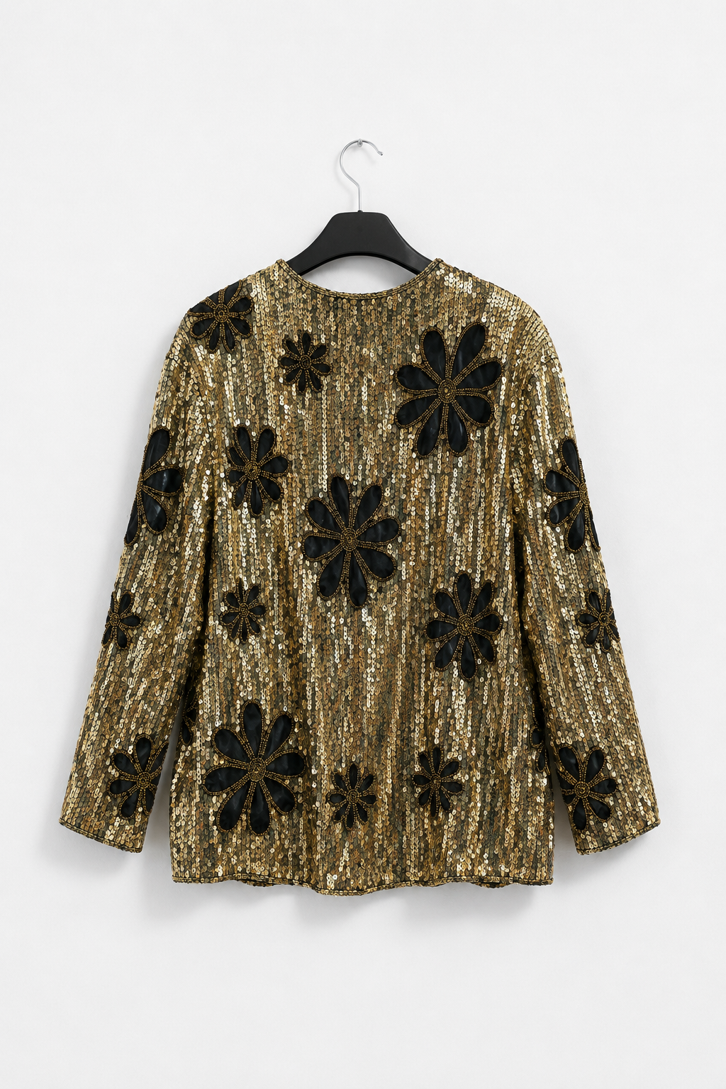Blazer paillettes seta handmade