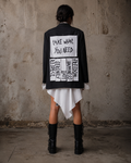 Blazer vintage ‘Take what you need’ reworked