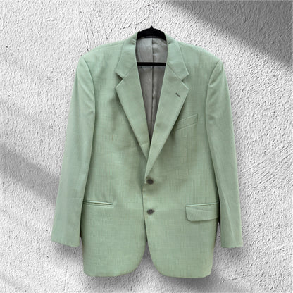 Blazer pied de poule ‘Ragazza con l’orecchino di perla’ handmade