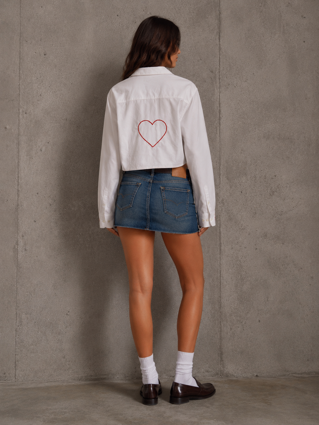Camicia ‘amor’ reworked