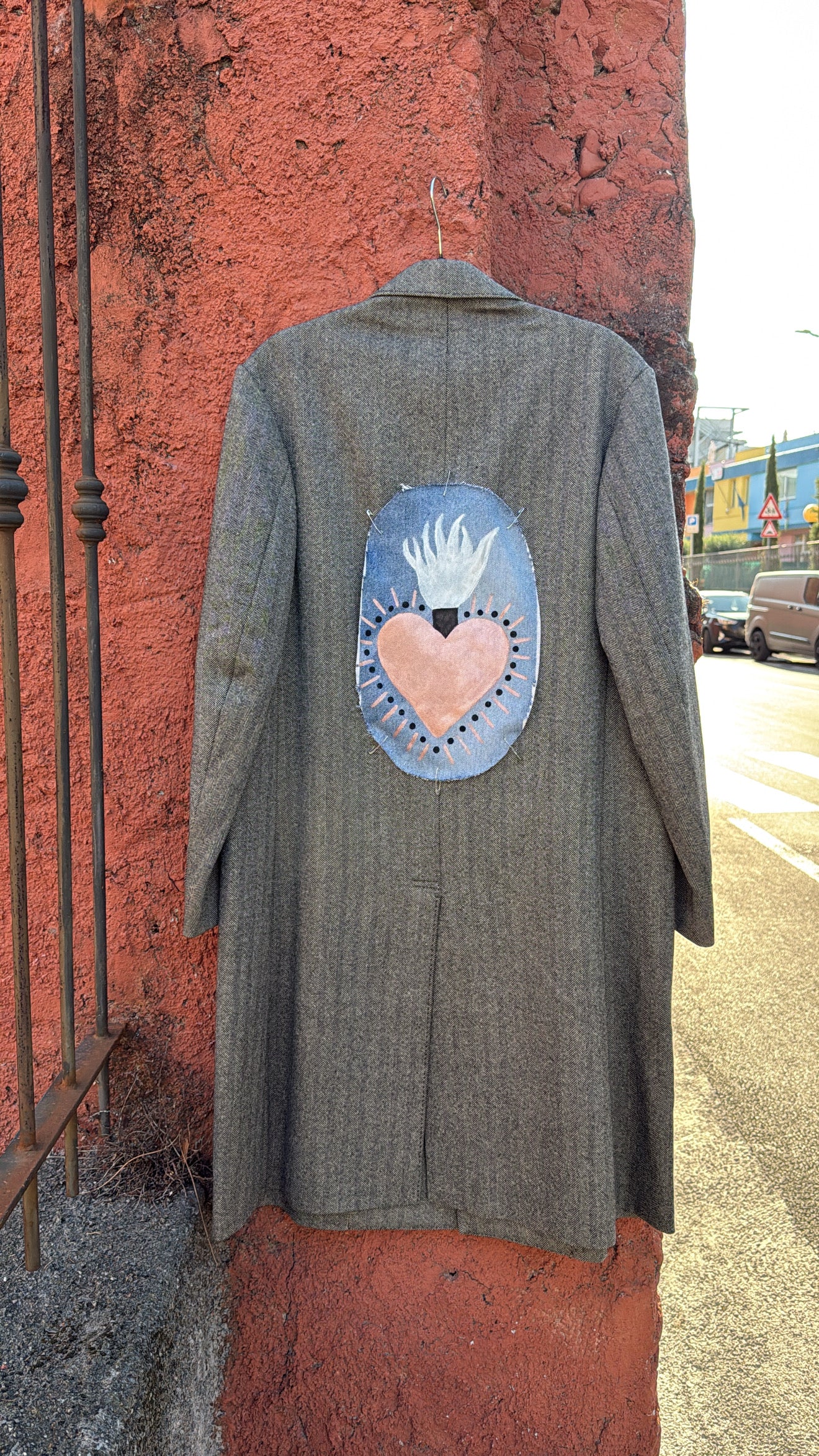 Cappotto spigato ‘Sacré-cœur’