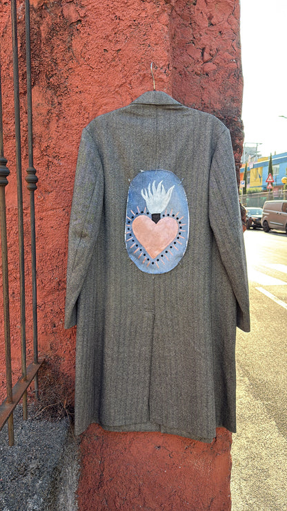 Cappotto spigato ‘Sacré-cœur’