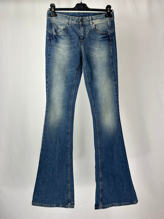 Jeans Zampa low rise Benetton tg.XS