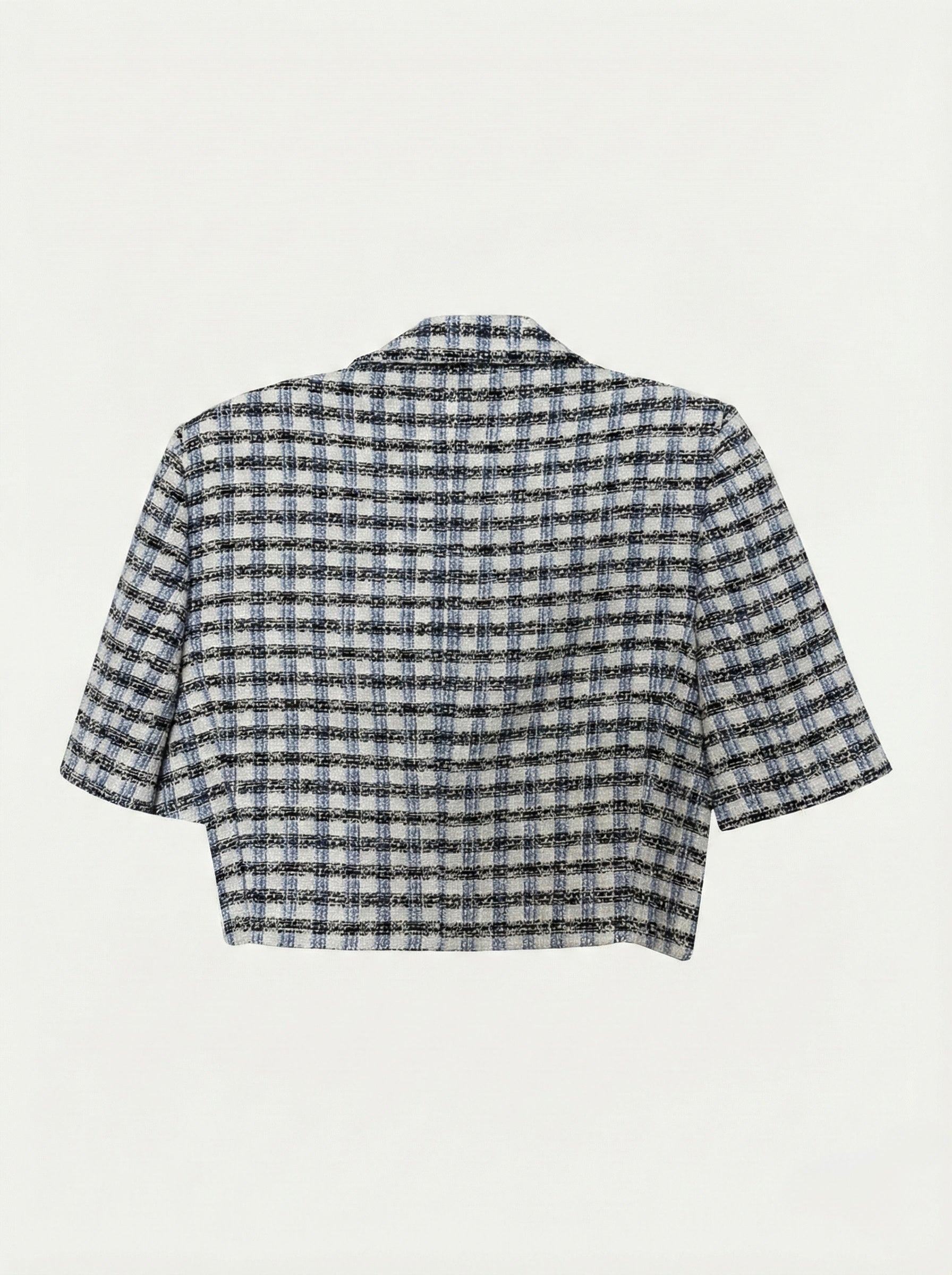 Blazer crop tweed Zara