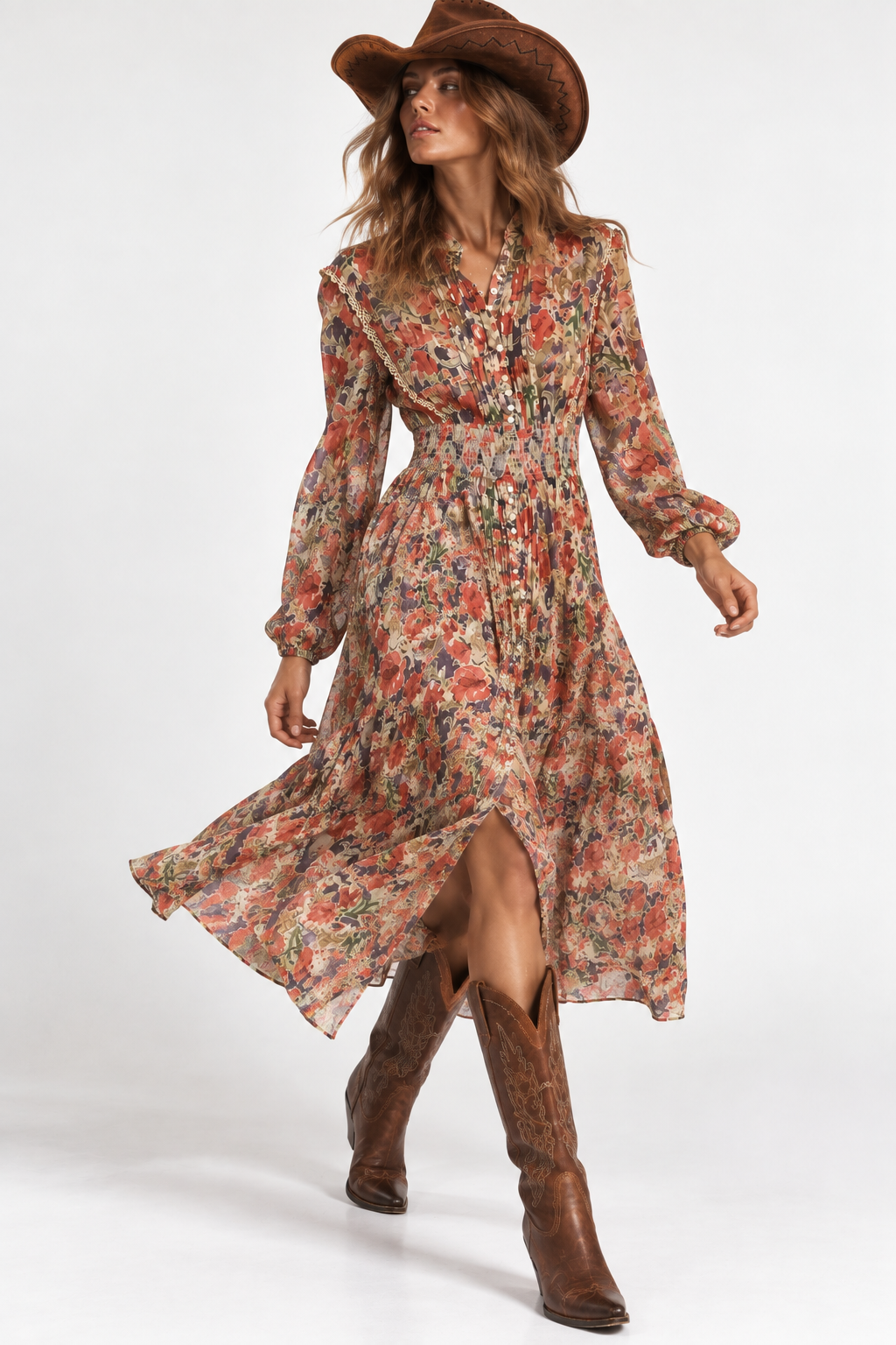 Maxi abito bloom