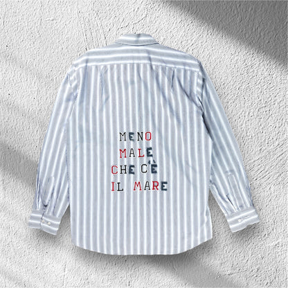 Camicia ‘Meno male che c’è il mare’ tg.L