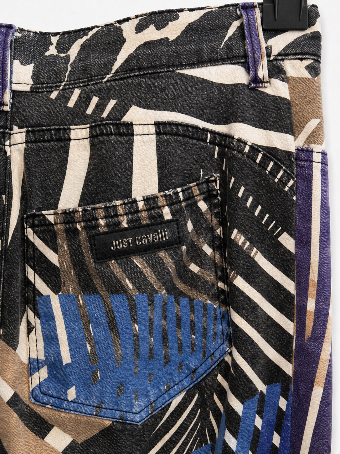 Maxigonna abstract print Just Cavalli y2k