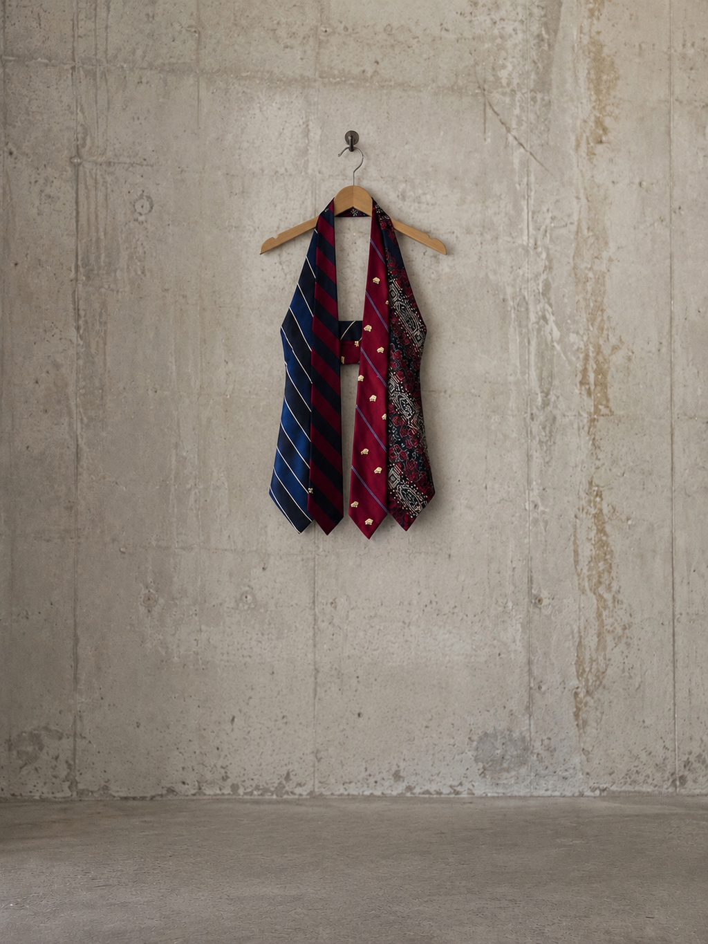 Top handmade ‘Ties’  upcycling