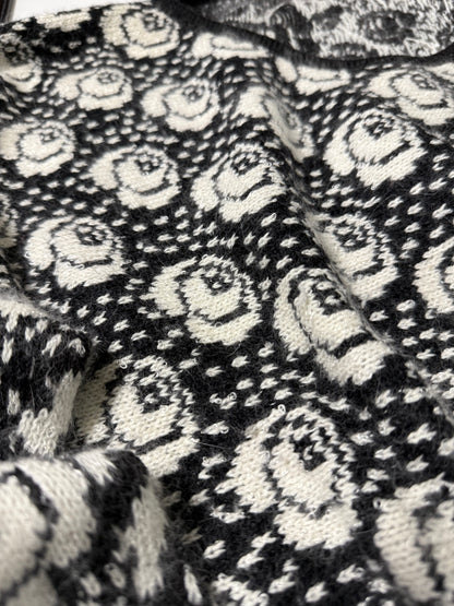 Maglioncino peluche flowers
