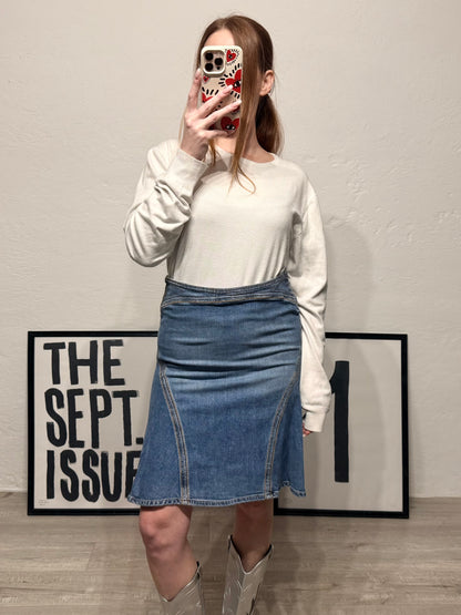 Maxigonna denim Just Cavalli