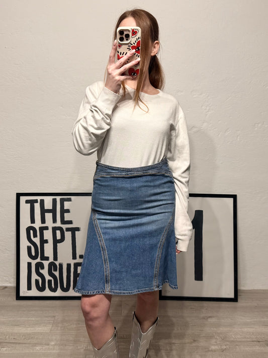 Maxigonna denim Just Cavalli