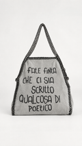Borsa ‘stella’ in pelle ‘poetico’