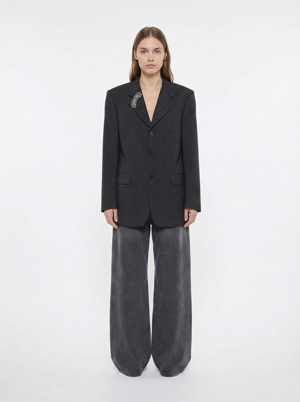 Blazer ‘La pazienza è finita’ handmade