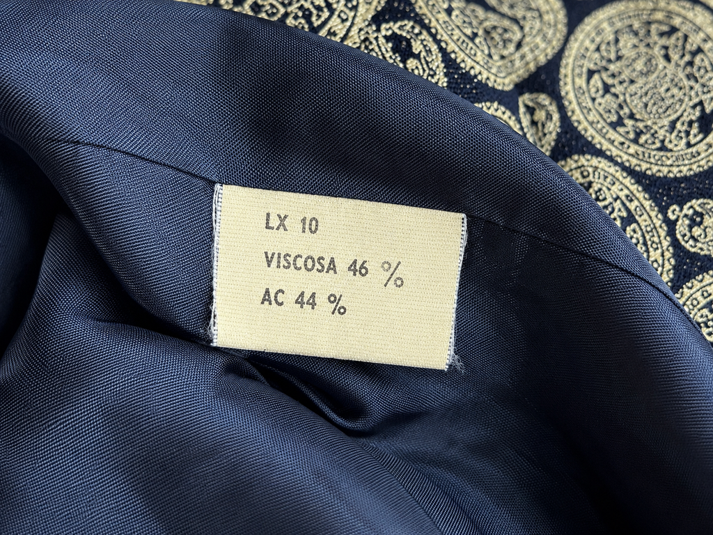 Blazer Vintage Made in Italy Jacquard