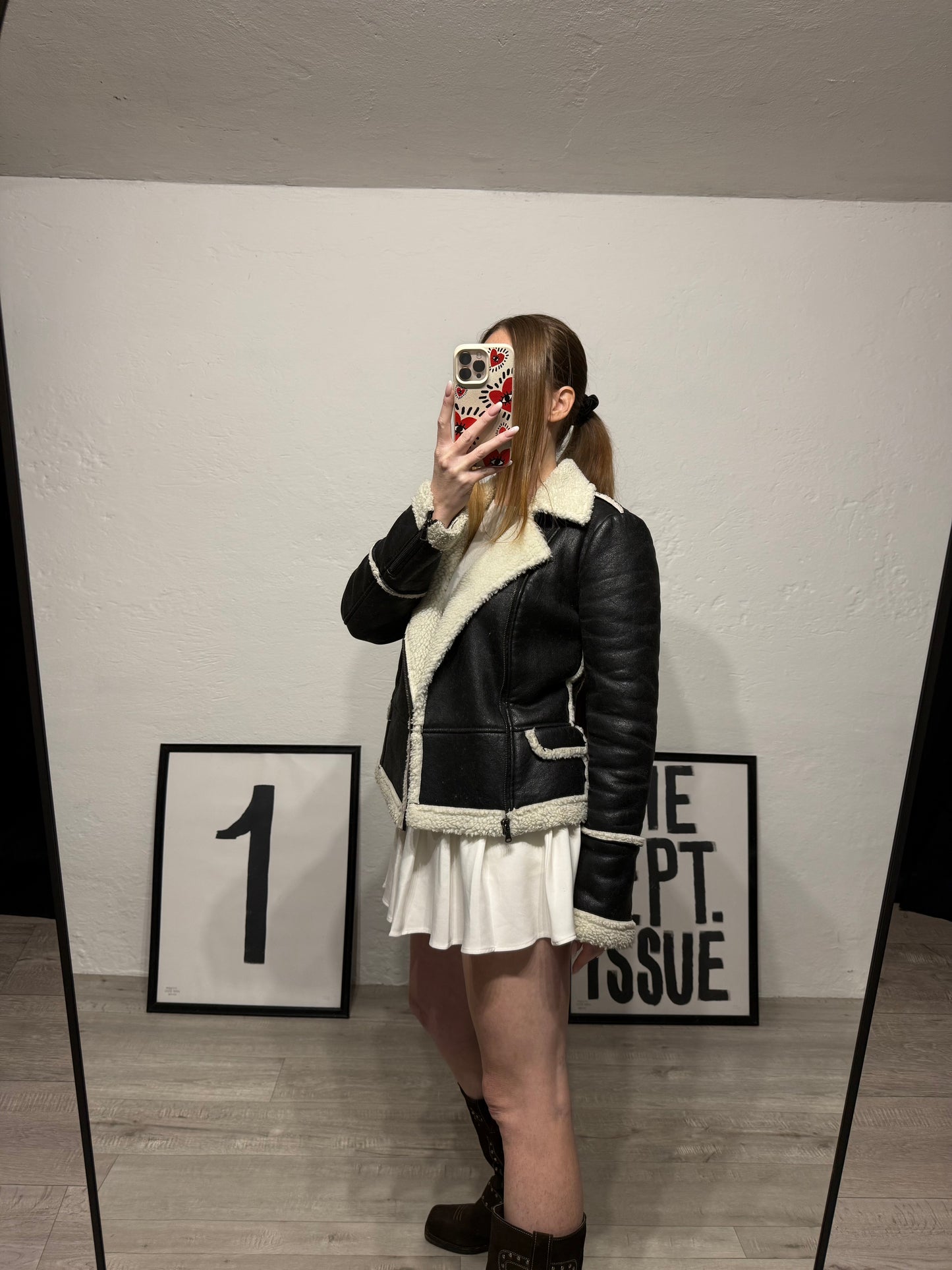 Eco montone nero Denny Rose