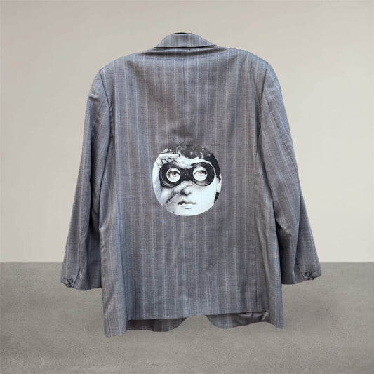 Blazer ‘Fornasetti’ handmade